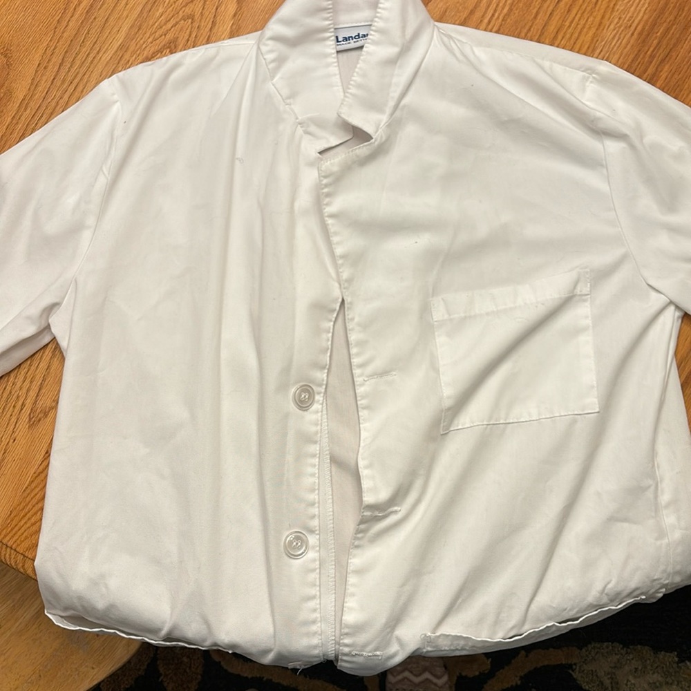 Landau Lab Coat- White (Only wore for first year of college)
